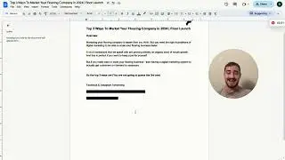 The Top 3 Ways To Market Your Flooring Company In 2024 [FLOOR LAUNCH]