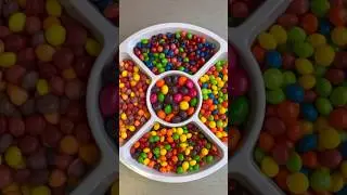 ASMR Skittles Platter 🌈 #shorts #short #skittles #candy #asmr #platter #rainbow #candyfunhouse