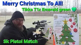 Патроны Tikka T1x Roughtech изумрудно-зеленого цвета 💚 для пистолетной стрельбы! Счастливого Рожд...