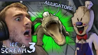 IL GELATAIO HA PRESO UN COCCODRILLO !!! ||| ICE SCREAM 3 GAMEPLAY ITA |||