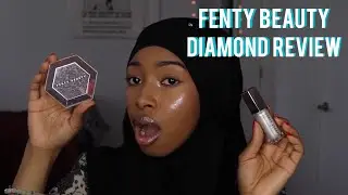 NEW FENTY BEAUTY DIAMOND BOMB + DIAMOND MILK GLOSS REVIEW & DEMO