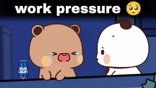 Dudu is crying due to work pressure 🥺 || Bubu Dudu Story 