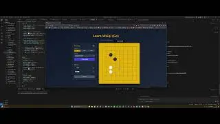 Weiqi App showcase with Antigravity