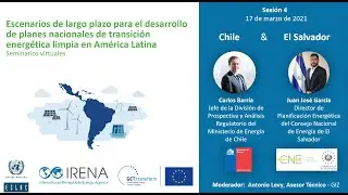 LTES for Developing National Clean Energy Transition Plans in LATAM &ndash; Chile and El Salvador