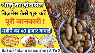 आलू का होलसेल बिज़नेस कैसे करें 🤔| Potato Wholesale Business ideas | Aalu ka business kaise karen