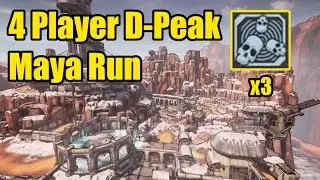 Borderlands 2: OP8 4 Player Maya D-Peak Run w/ Derch, xmngr & Abvex