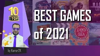 Top 10 - Best Board Games of 2021