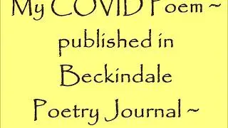 Lee's Poem published in Beckindale Poetry Journal