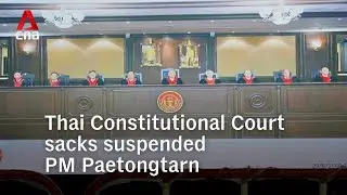 Thai Constitutional Court sacks PM Paetongtarn for ethics violation