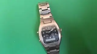 Sharp japan movt water resistant stainless steel back