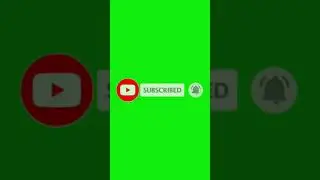 Subscribe button bell icon and like button green screen animation No copyright #short #shorts