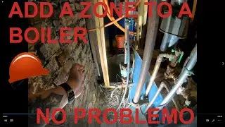 Install Baseboard Heat And Add Zone To Boiler