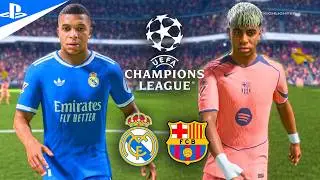 Mbappé vs Yamal | Real Madrid vs Barcelona Supercopa de España Final |  FC 26 Gameplay