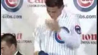 Kosuke Fukudome press conference with Cubs
