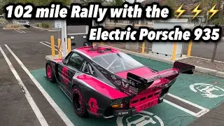 600hp Electric Porsche 935 in a 102 mile Targa Trophy rally