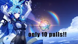 When F2P pulls for Eula Banner Ver 3.8 179 Wishes lucky 10 pulls