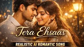 💕Tera Ehsaas | Realistic AI Generated Female Voice Bollywood Romantic Song &hearts;️