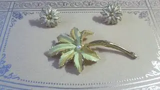 Поиск сокровищ на блошином рынке во время карантина.  Винтажные украшения.