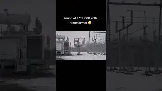 Electrical Transformer Sounds #electricalengineering #shorts