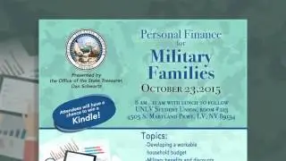 Personal Finance Workshop for Military Families!