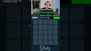 $10,000 Huge Bet On Mine's - Profit! 💣 #originals #toaster #stake #mines #gambling