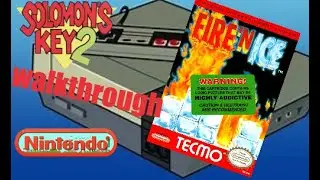 Fire N Ice : Solomons Key 2 : Level 5-5 : Walkthrough Guide :  on Nintendo Switch Online NES