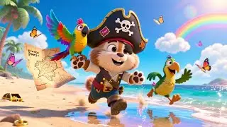 Pirate Paws and the Treasure Hunt | Adventure Pirate Song for Kids | Nursery Rhymes & Story Songs