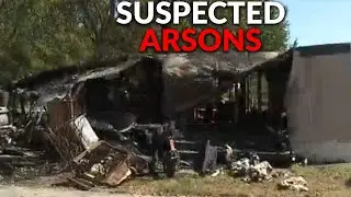 Liberty Twp. seeks demolition of structures damaged in suspected arsons