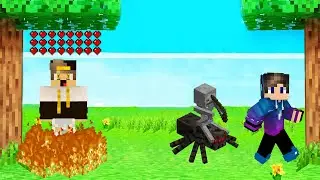 تحدي كل ما تدمج يزيد عدد القلوب بشكل مجنون .... في ماين كرافت!!؟😨😱