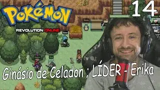 Pok&eacute;mon Revolution ONLINE- Gin&aacute;sio de Celadon, L&iacute;der Erika- POKEMMO RPG- Ep.14