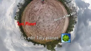 Fix tiny planet gcam || cara mengatasi edit tiny planet gcam menggunakan aplikasi ini