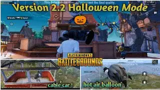 PUBG/BGMI Version 2.2 Halloween mode 🎃 [ Gear Front mode] Next update mode gameplay| Knowitgaming