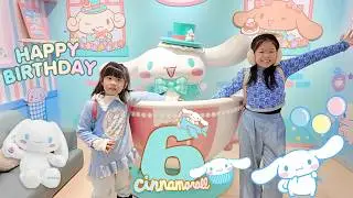 Kejutan Ulang Tahun Cinnamoroll Halsey ke 6 dan Main Salju di Korea