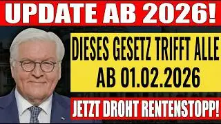 💥 Schock für Rentner: Neues Gesetz ab 01.02.2026 – Wesentliche Änderungen