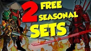 AQW - 2 FREE Seasonal SAMURAI SETS in /join akiba! + ITEM showcase!