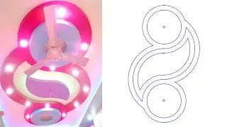 كيفية رسم ديكور جبس
