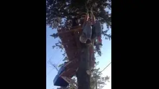 Rope adventure park SPARTI in Cyprus