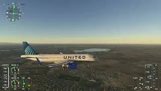 Microsoft Flight Simulator 2020 DEN Denver International Airport Landing W Deluxe Add-On Scenery