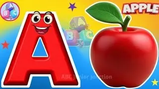 🌈✨  ABC Kids! ✨🌈* 🎶🎨🎉  *ABC Fun Time!* 🔤🌈 / A for apple 🍎 / B for Ball 🏀/ Alphabet for kids /