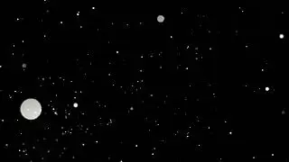 Bokeh Black and White Particles Background Animated Video Loop | Copyright-Free | Full HD