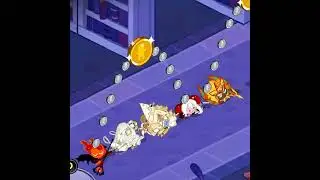 5 cookies sliding on the floor for absolutely no reason