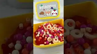 Packing School Lunch with 🍅 Fidget Food *BENTO Box* Satisfying Video ASMR! 🍉🥪🍬
