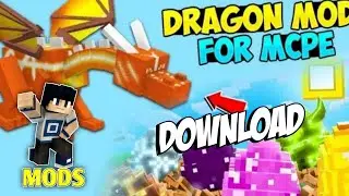 Dragon Addon For Minecraft Pe 1.19+ || Dragon Mod For Minecraft Pocket Edition || MODS || DRAGON