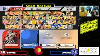 SSV - Springs Vs. Denver Crew Battles - Smash 4