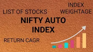 Nifty Auto Index Stocks List | Company Weightage