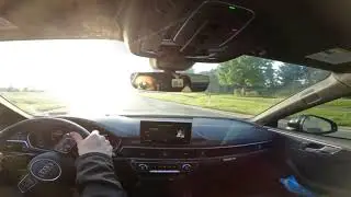 2019 Audi RS5 B9 Coupe Nardo Edition Driving Vids - Exhaust Crackles and Pops