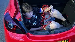 Corsa VXR Subwoofer install and Fly-bys!