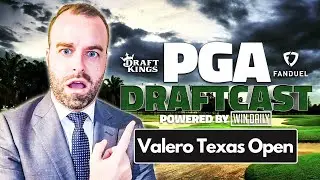 LIVE Valero Texas Open Draft | PGA Draftcast | DraftKings Golf Tips & FanDuel DFS Picks