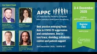Best practice emerging from Asia in COVID-19 suppression and containment.