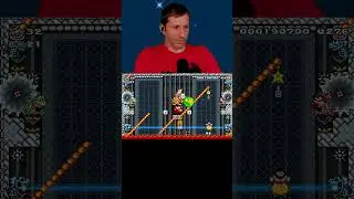 Pt.2 Don't Pop Me, Bro By Ryukahr Super ryuSMM World Final Level! #shorts #mario #gaming
